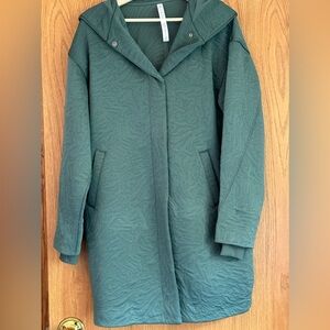 BNNU Lululemon Packable Jacquard Knit Wrap, M/L.